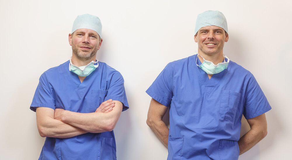 Dr. Ralf Katzbach und PD Dr. Henning Frenzel